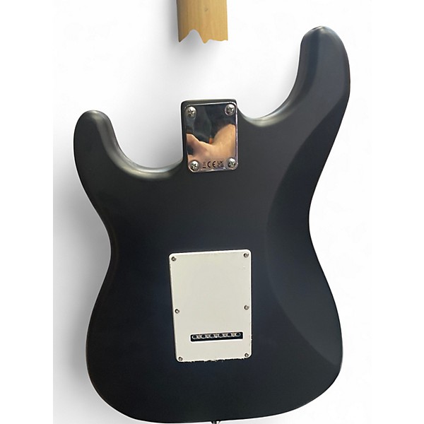 Used Squier DEBUT STRATOCASTER Satin Black Solid Body Electric Guitar