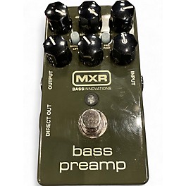 Used MXR M81 Bass Preamp Bass Effect Pedal