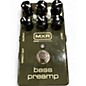 Used MXR M81 Bass Preamp Bass Effect Pedal thumbnail