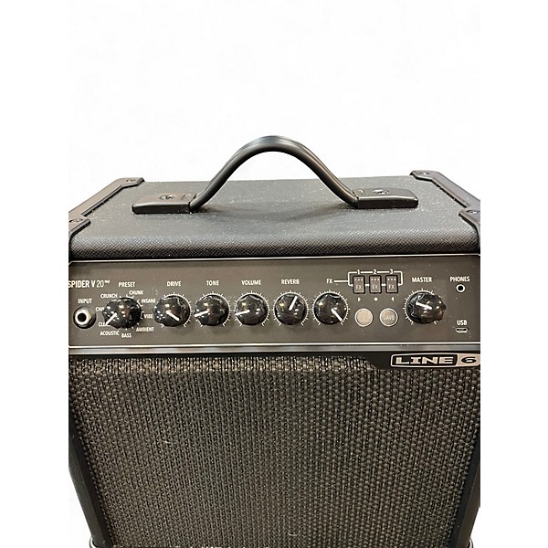 Used Line6 SPIDER V 20 Guitar Combo Amp