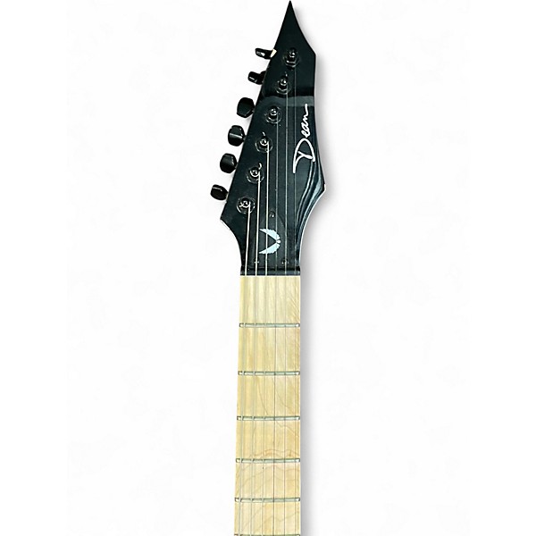 Used Dean Custom Zone Green Solid Body Electric Guitar
