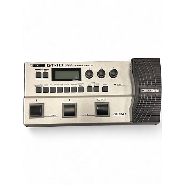 Used BOSS GT1B Bass Effect Pedal