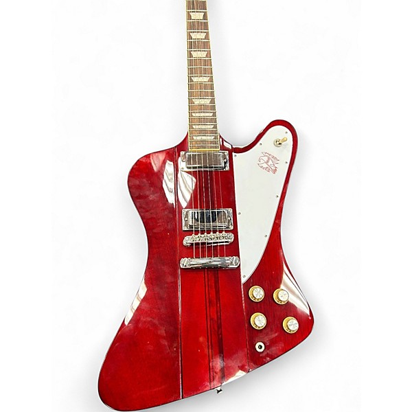 Used Epiphone FIREBIRD Wine Red Solid Body Electric Guitar