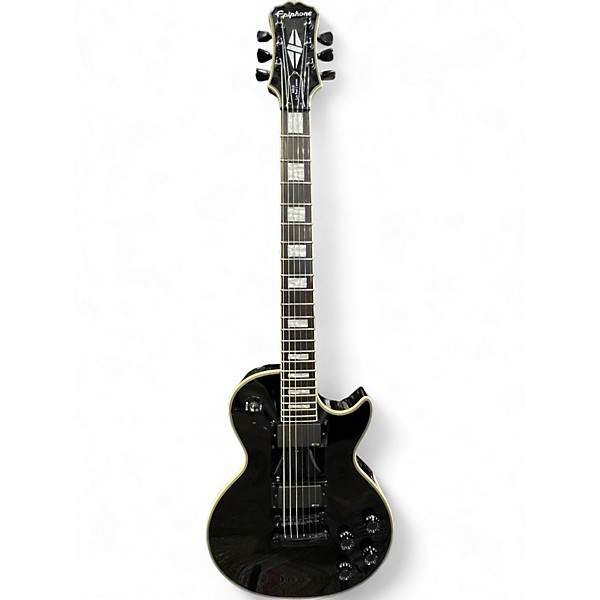 Used Epiphone Matt Heafy Les Paul Custom Black Solid Body Electric Guitar