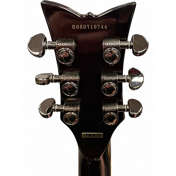 Used Schecter Guitar Research S1 ELITE Black Cherry Solid Body Electric Guitar