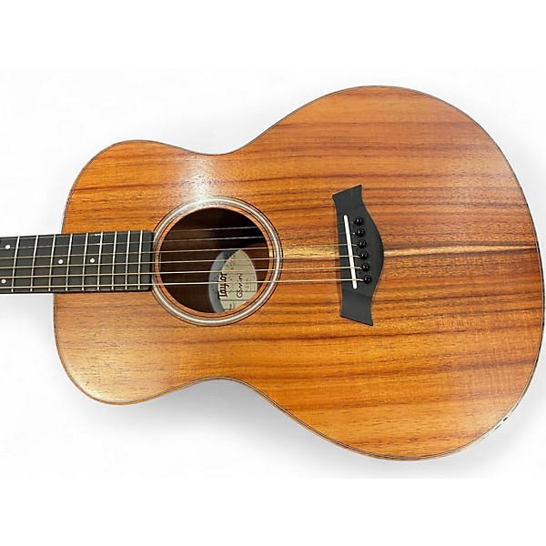 Used Taylor GS Mini-e Koa Natural Acoustic Electric Guitar