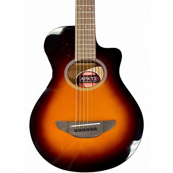Used Yamaha APXT2 Sunburst Acoustic Electric Guitar