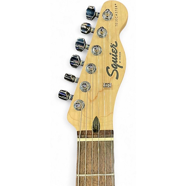 Used Squier Bullet Telecaster Surf Green Solid Body Electric Guitar