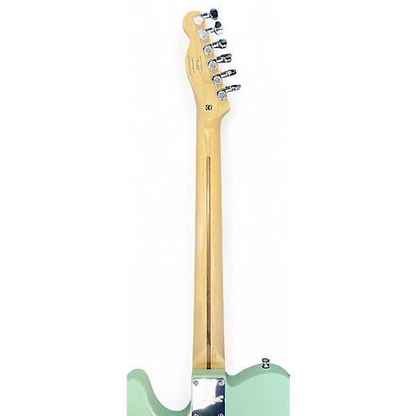 Used Squier Bullet Telecaster Surf Green Solid Body Electric Guitar