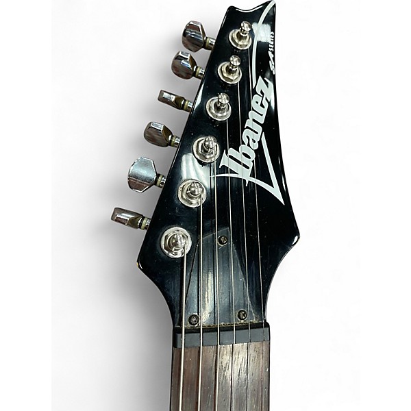 Used Ibanez SA160QM Trans Gray Solid Body Electric Guitar