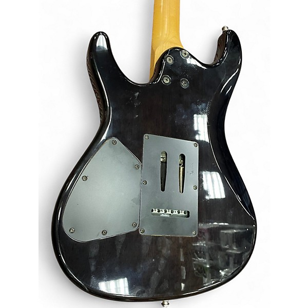 Used Ibanez SA160QM Trans Gray Solid Body Electric Guitar