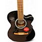 Used Fender FA135CE Black Acoustic Guitar