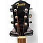 Used Fender FA135CE Black Acoustic Guitar