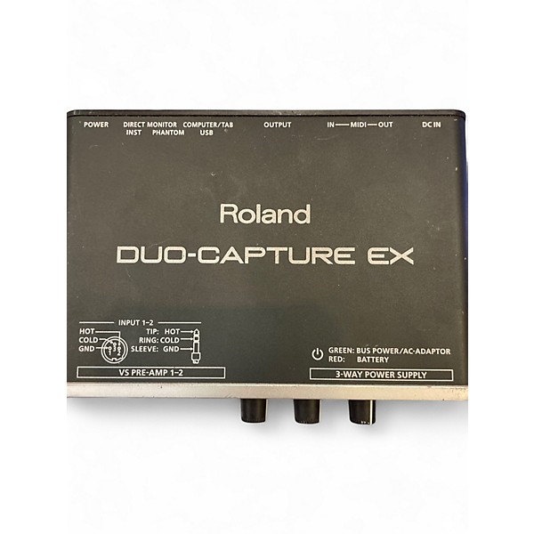 Used Roland DUO-CAPTURE EX Audio Interface