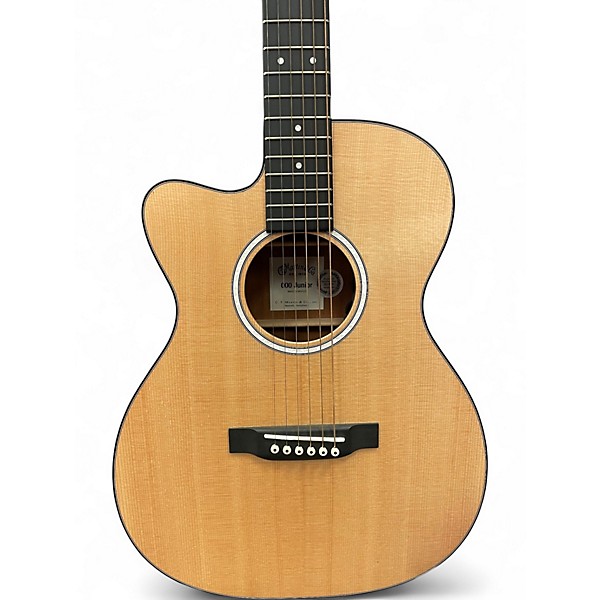 Used Martin 000 junior left handed Natural Acoustic Guitar