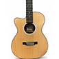Used Martin 000 junior left handed Natural Acoustic Guitar