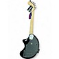 Used Fernandes Nomad Deluxe Black and Yellow Solid Body Electric Guitar