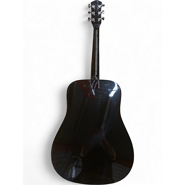 Used Fender Kozik Punk Age Red White and Blue Acoustic Guitar