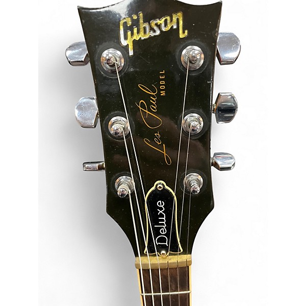 Vintage 1978 Gibson Les Paul Deluxe 2 Tone Sunburst Solid Body Electric Guitar