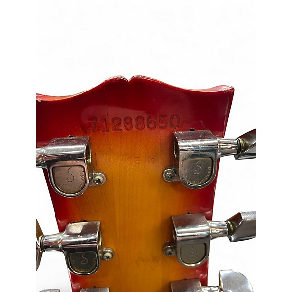 Vintage 1978 Gibson Les Paul Deluxe 2 Tone Sunburst Solid Body Electric Guitar