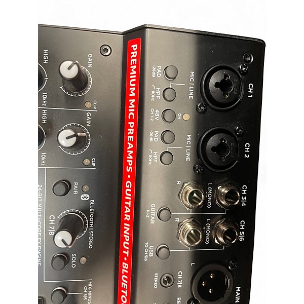 Used Harbinger LX8 Unpowered Mixer