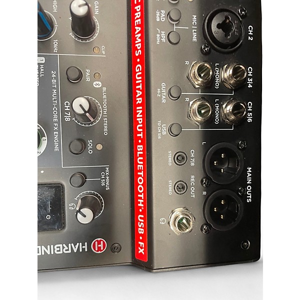 Used Harbinger LX8 Unpowered Mixer