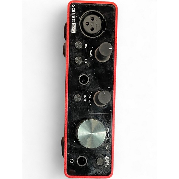 Used Focusrite Scarlett Solo Gen 3 Audio Interface