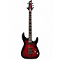 Used Schecter Guitar Research Omen Elite 6 FR Crimson Red Burst Solid Body Electric Guitar thumbnail