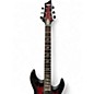 Used Schecter Guitar Research Omen Elite 6 FR Crimson Red Burst Solid Body Electric Guitar