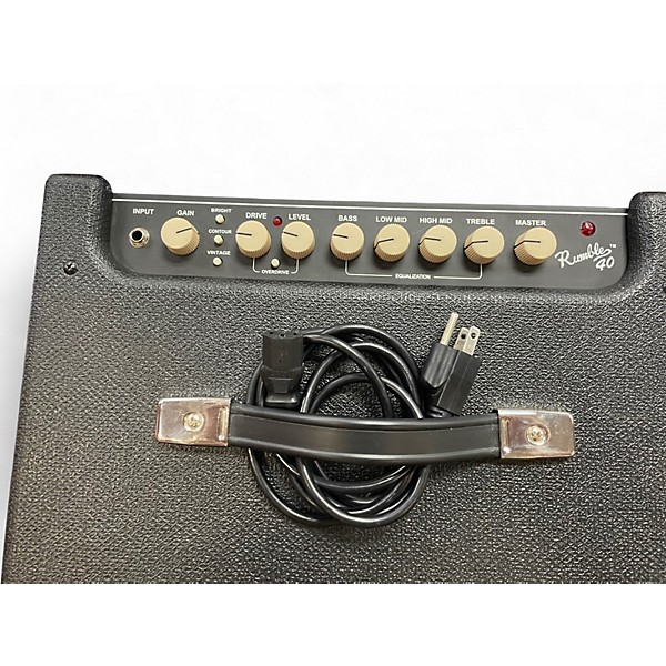 Used Fender Rumble V3 40W 1x10 Bass Combo Amp
