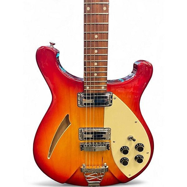 Used Ivy IRK 300 Cherry Sunburst Hollow Body Electric Guitar