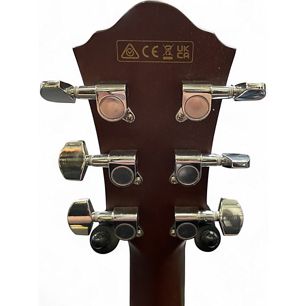 Used Ibanez aeg70-ebh Emerald Green Acoustic Electric Guitar
