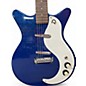 Used Danelectro DNOS+ Metallic Blue Hollow Body Electric Guitar