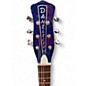 Used Danelectro DNOS+ Metallic Blue Hollow Body Electric Guitar