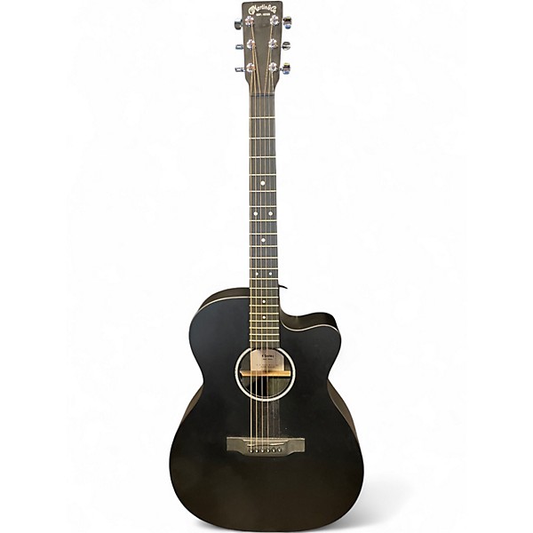 Used Martin OMC X1 Black Acoustic Guitar