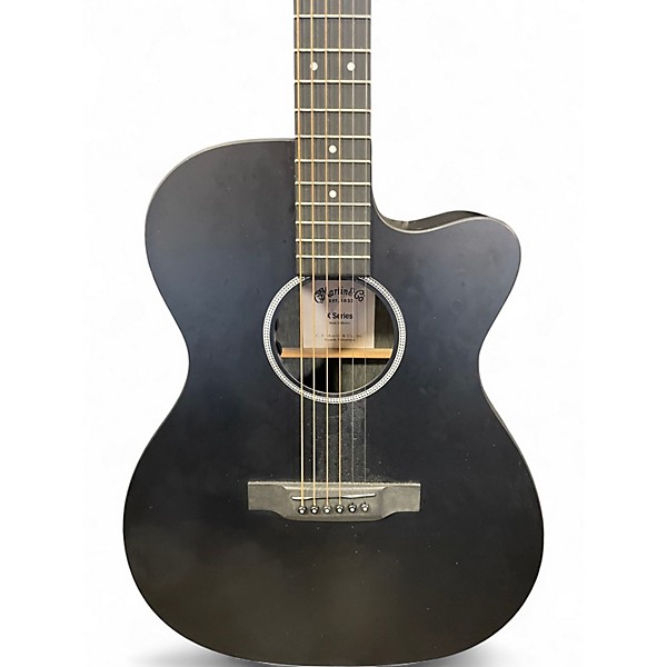 Used Martin OMC X1 Black Acoustic Guitar
