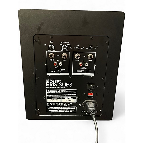 Used PreSonus Eris Sub8 Subwoofer