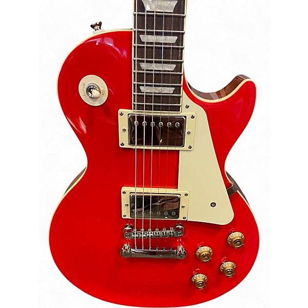 Used Epiphone Les Paul Standard 1950s Red Solid Body Electric Guitar