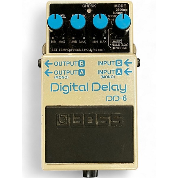 Used BOSS DD6 Digital Delay Effect Pedal
