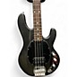 Used Sterling by Music Man Sub 4 Trans Black Electric Bass Guitar