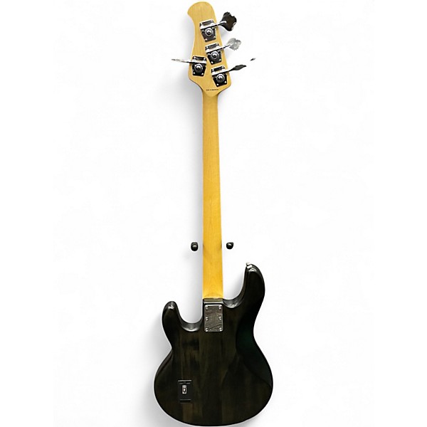 Used Sterling by Music Man Sub 4 Trans Black Electric Bass Guitar