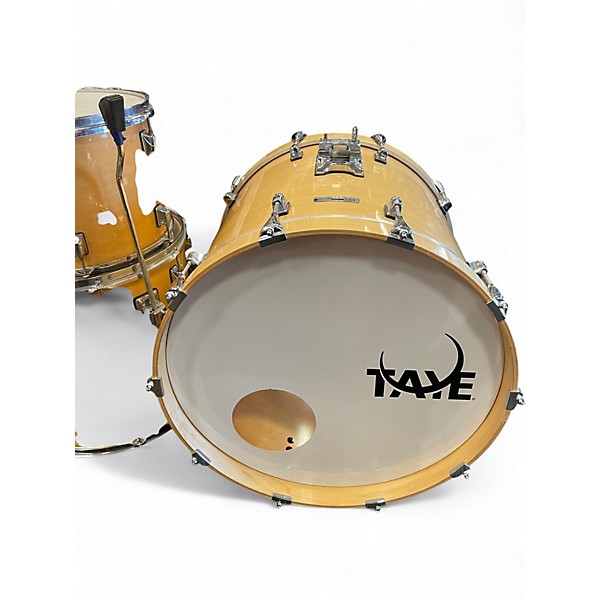 Used Taye Drums 3 Piece Stuido Maple Natural Drum Kit