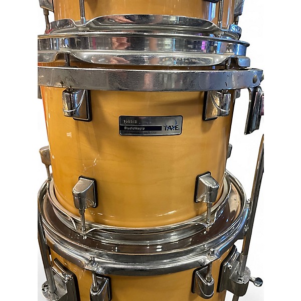 Used Taye Drums 5 Piece Studio Maple Natural Drum Kit