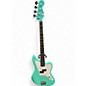 Used Fender MARK HOPPUS JAGUAR BASS Seafoam Green Electric Bass Guitar thumbnail