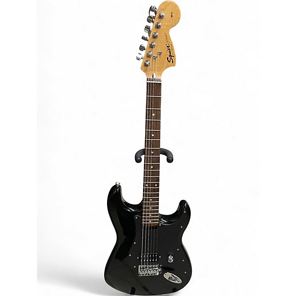 Used Squier Affinity Stratocaster Black Solid Body Electric Guitar