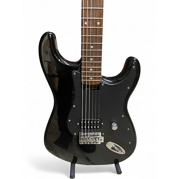 Used Squier Affinity Stratocaster Black Solid Body Electric Guitar