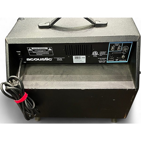 Used Acoustic AG60 60W 2X8 Acoustic Guitar Combo Amp