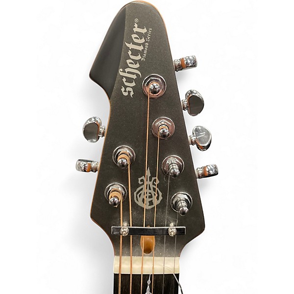 Used Schecter Guitar Research DJ ASHBA Black Acoustic Guitar