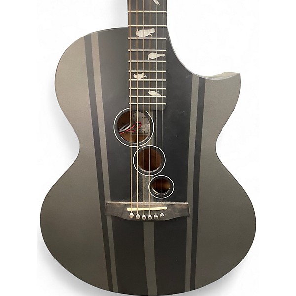 Used Schecter Guitar Research DJ ASHBA Black Acoustic Guitar