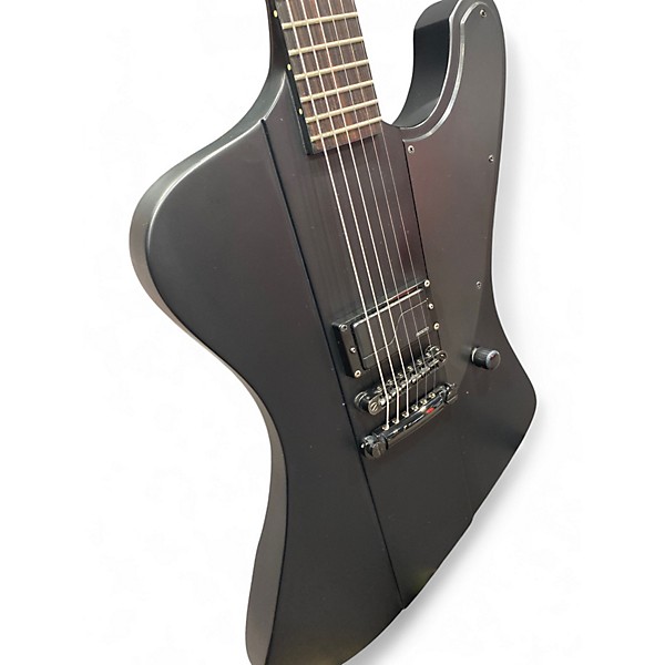 Used ESP LTD PHOENIX BLACK METAL Black Solid Body Electric Guitar